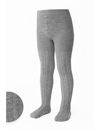 Dívčí vzorované punčochové kalhoty - cop JOY 071
