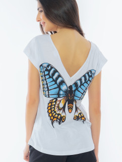 Dámské pyžamo šortky Velký motýl
