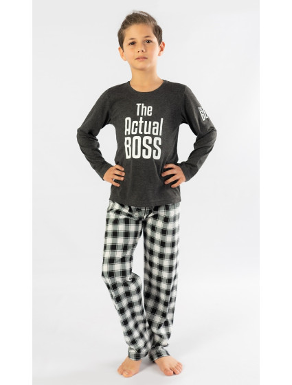 Dětské pyžamo dlouhé Actual boss - chlapecké