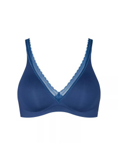 Dámská podprsenka BODY ADAPT Twist T-shirt bra - BLUE SAPPHIRE - safírově modrá 7010 - SLOGGI