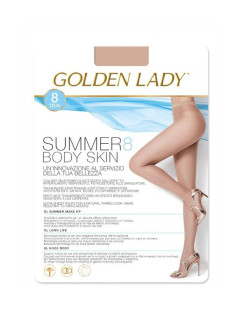 Dámské punčochové kalhoty Golden Lady Summer Body Skin 8 den 5-XL