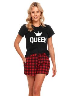 Dámské pyžamo Queen II černé