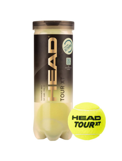 Tenisové míče Head Tour XT 3 ks 570823