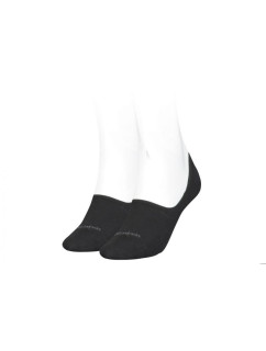 Dámské ponožky W Footie Mid Cut 2P 701218771 001 - Calvin Klein