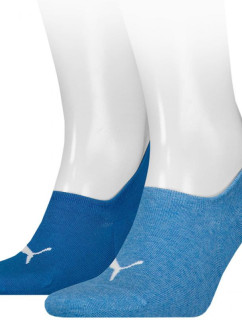 Unisex ponožky Footie 2Pack 907981 14 modrá - Puma