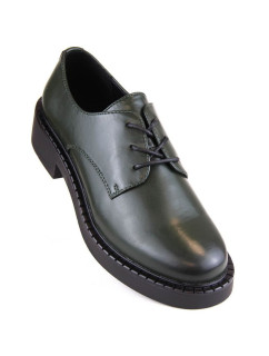 Zelené šněrovací boty Sergio Leone W SK416B