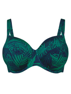 Style Luna Top Full Cup Bikini - horní díl 8839-1 modro-zelená - RosaFaia