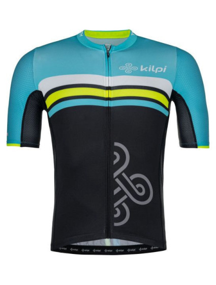 Pánský týmový cyklistický dres Corridor-m světle modrá - Kilpi