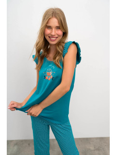 Vamp - Dvoudílné dámské pyžamo 16278 - Vamp