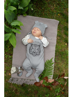Čepice Pinokio Le Tigre Sleepsuit Grey