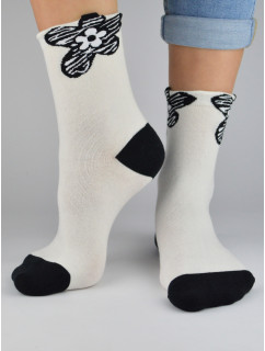 NOVITI Ponožky SB048-G-02 White