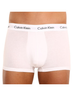 3PACK pánské boxerky Calvin Klein bílé