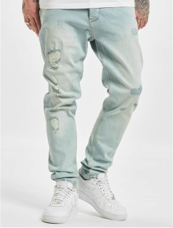 Antoine Slim Fit Jeans světle modrý denim
