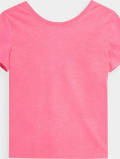 Dámské tričko 4F H4L22-TSD023 růžové