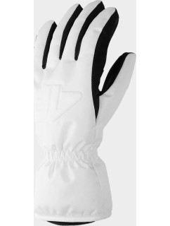 Dámské lyžařské rukavice 4F H4Z22-RED001 bílé