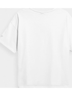 Dámské tričko 4F H4L22-TSD044 bílé