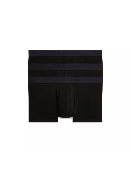 Pánské spodní prádlo LOW RISE TRUNK 3PK 000NB3651AUB1 - Calvin Klein