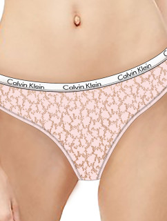 Dámské kalhotky Bikini Briefs Carousel 000QD3860EETE světle růžová - Calvin Klein