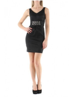 Společenské krátké šaty značkové CHARM'S Paris GLASS černé - Černá - CHARM'S Paris