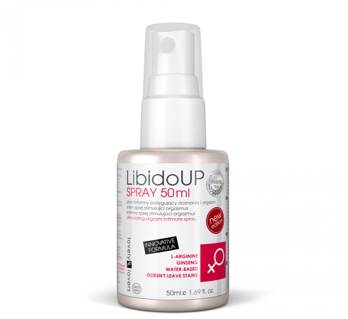 Intimní sprej LibidoUp Spray Innovative Formula 50ml - Lovely Lovers