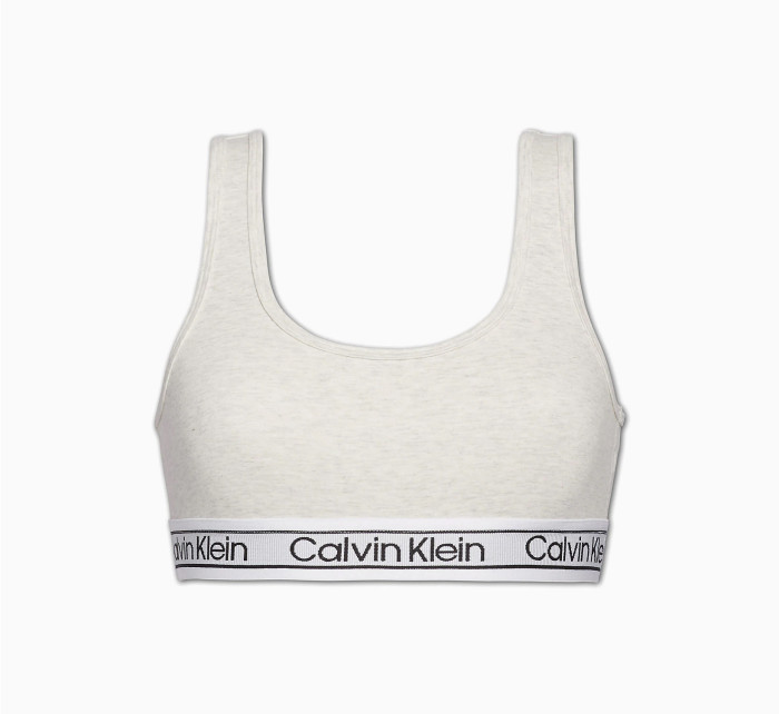 Sportovní podprsenka QF5233E-OW5 béžová - Calvin Klein