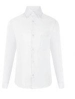 Klasická bílá košile s dlouhými rukávy - Mik