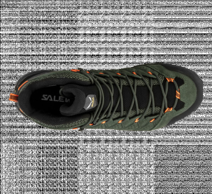 Pánské kotníkové boty 61384-5400 Tmavě zelená - Salewa