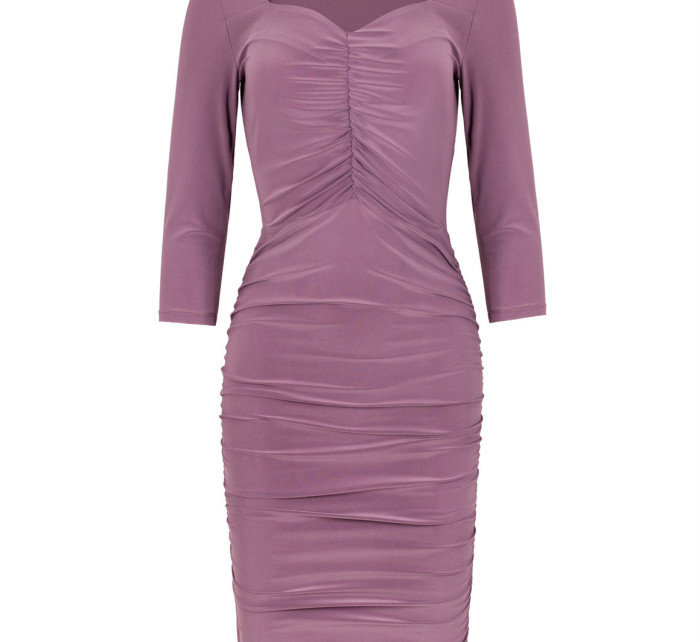 Dámské šaty K006 fialová - Makover