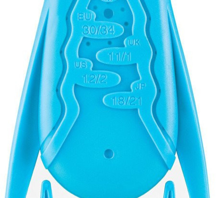 Dětské plavecké ploutve Frog sv. modré - AQUA SPEED