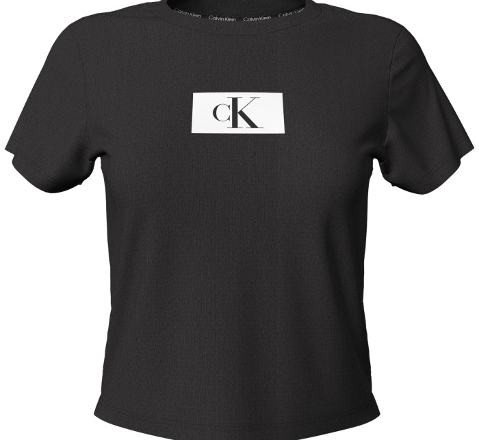 Dámské tričko CK96 000QS6945E UB1 černá - Calvin Klein