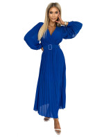 Dámské šaty 414-5 KLARA  Královská modř - NUMOCO