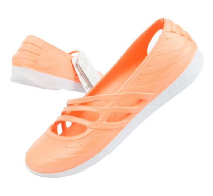 Dámské balerínky qt comfort G53011 Neon oranžová - Adidas