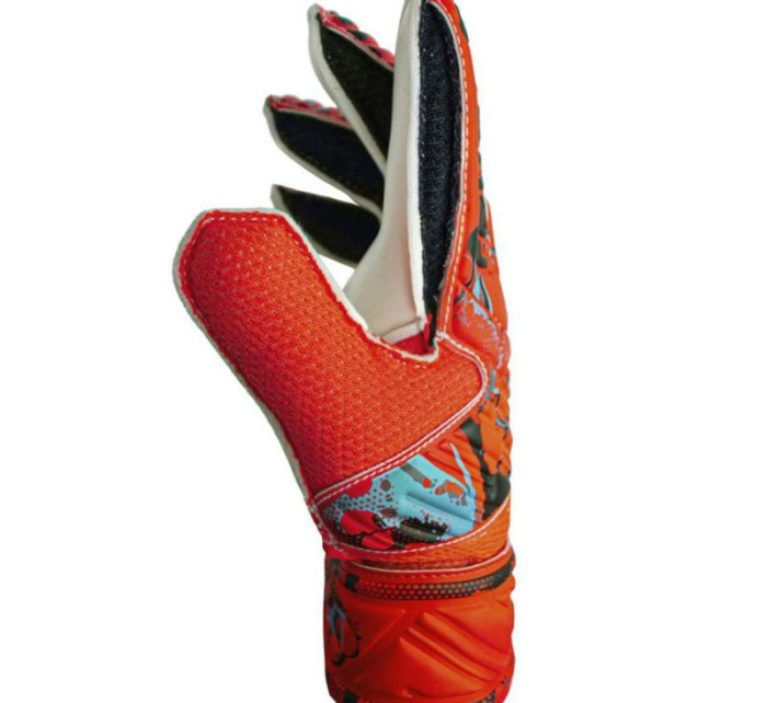Dětské brankářské rukavice Attrakt Solid Jr 5372515 3334 oranžové - Reusch