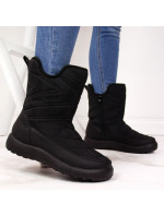 Dámské nepromokavé sněhové boty W EVE309A černé - NEWS