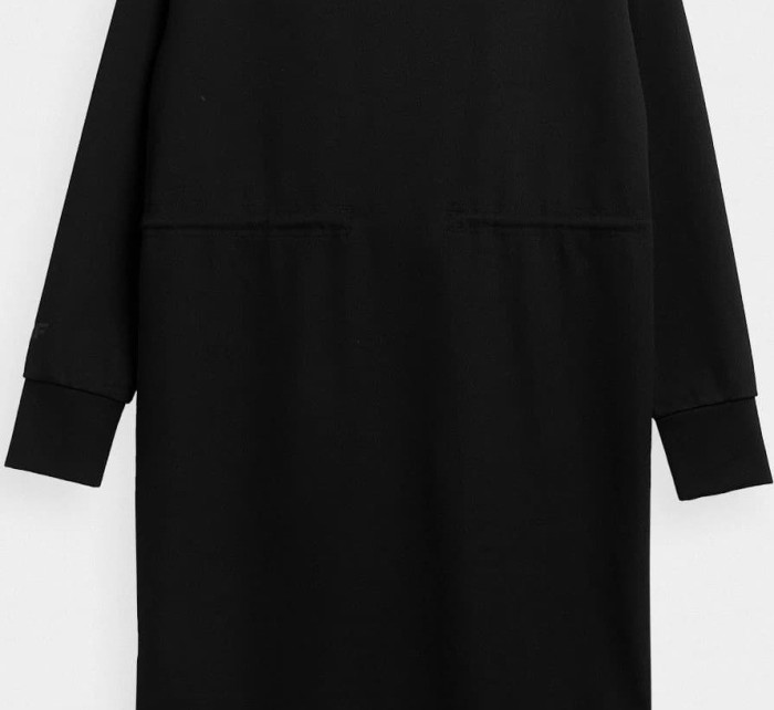 Dámské šaty H4Z21-SUDD014 černé - 4F