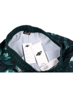 Dámské šortky H4L21-SKDT006 91A Tmavě zelená - 4F