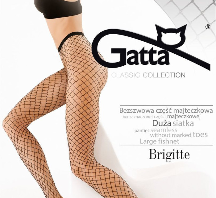 BRIGITTE - Dámské punčochové kalhoty kabaretky 05 - GATTA