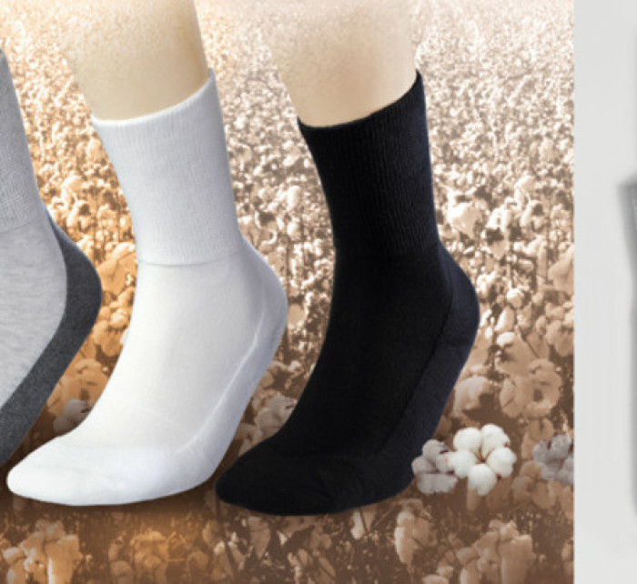 Zdravotní frotté ponožky DEO COTTON - JJW DEOMED