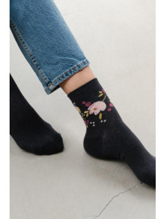 Dámské vzorované ponožky 099