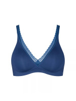 Dámská podprsenka BODY ADAPT Twist T-shirt bra - BLUE SAPPHIRE - safírově modrá 7010 - SLOGGI