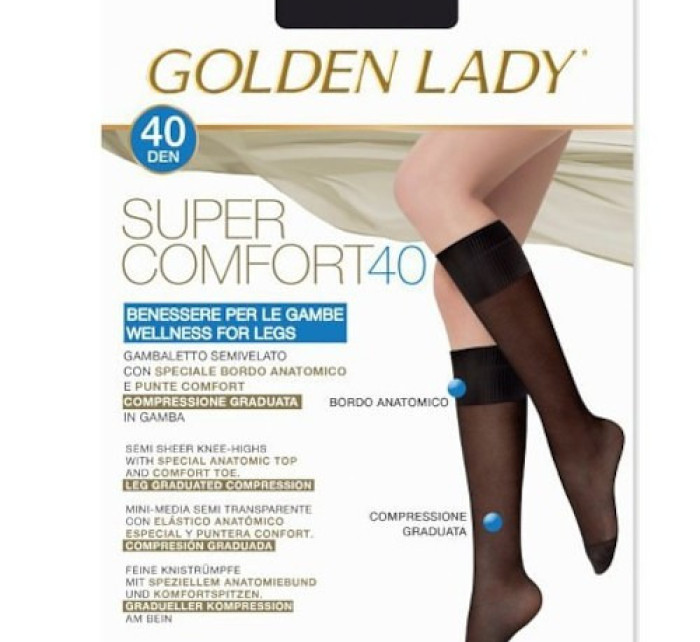 Dámské podkolenky Golden Lady Super Comfort 40 den