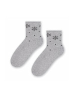 Dámské zimní netlačící ponožky Steven art.099 Vzor 35-40