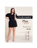 Dámské punčochové kalhoty Gabriella Rubensa Plus Size 161 20 den 8-9