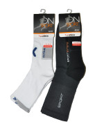 Vzorované pánské polofroté ponožky Bratex M-005 Sport 39-46