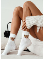 Dámské ponožky Milena 0200 Kočka 37-41