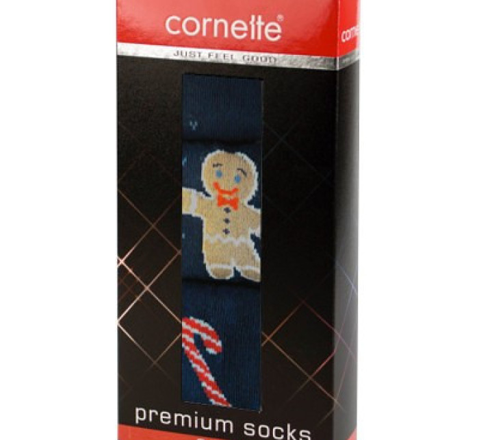 Pánské ponožky Cornette Premium A56 Sváteční A'3 39-47