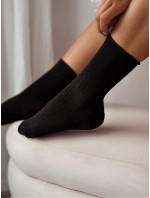 Dámské ponožky Milena 071 Žebrované, polofroté 35-41