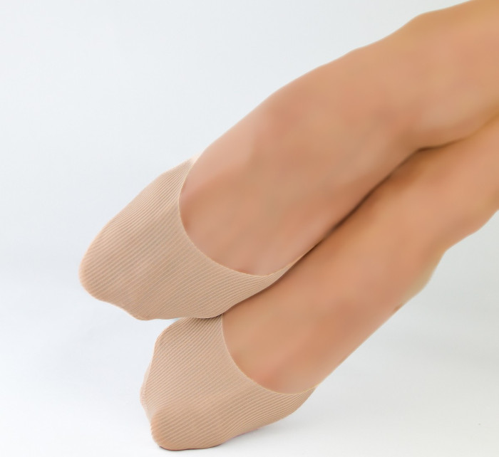 Dámské ponožky - baleríny Noviti SN021 Laserové, Silikon, ABS