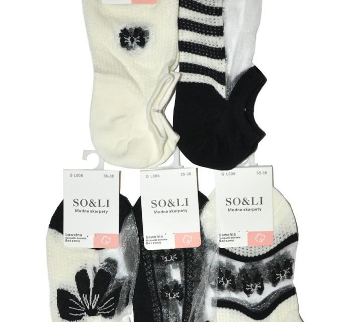 Dámské ponožky WiK SO&LI 6066 G L606 35-42