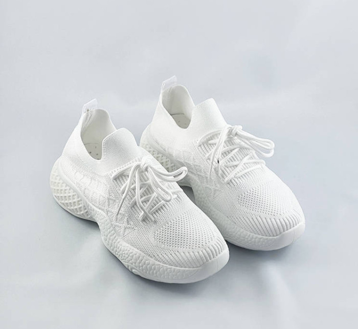Bílé dámské sportovní boty (JY21-3)